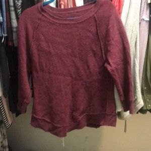 Jcrew maroon sweater size large